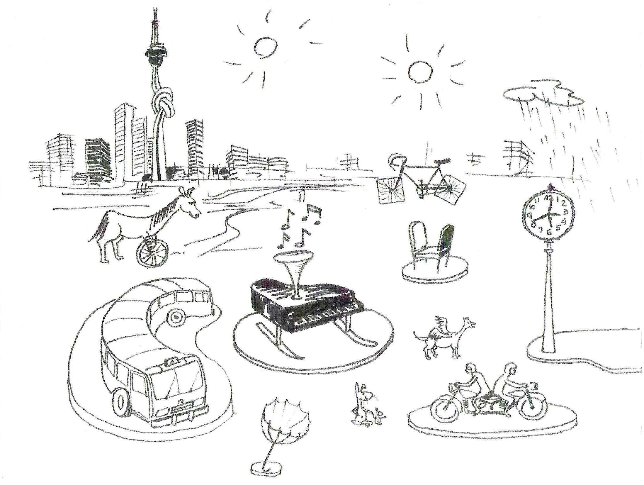 Drawing by my father